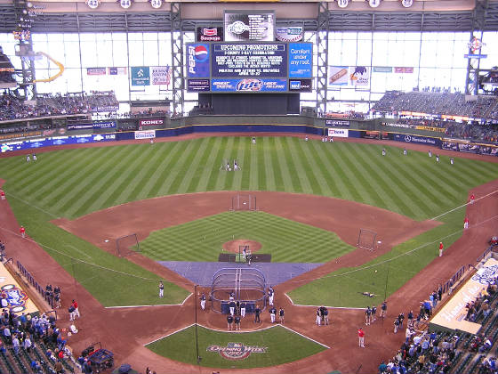 Miller Park from the Upper Deck 