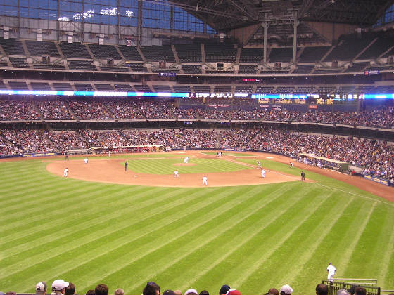 A view from Center Field - Miller Park